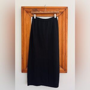 Vintage Knit Midi Skirt